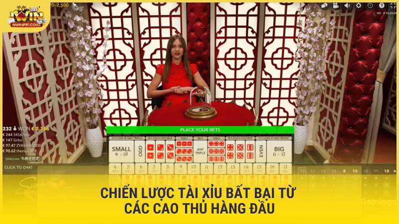 Chiến lược tài xỉu bất bại từ các cao thủ hàng đầu
