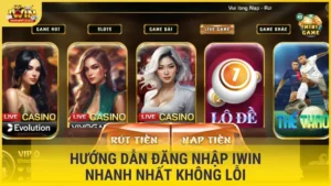 hướng dẫn nạp tiền Iwin