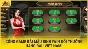 Mậu Binh tại iWin