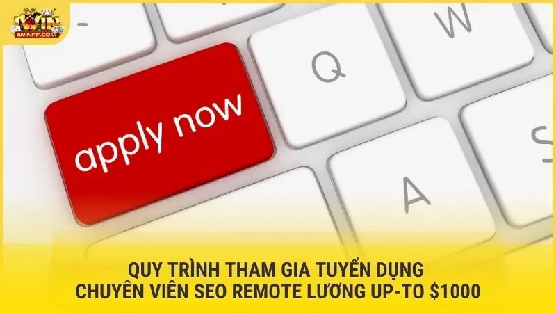 Quy trình tham gia tuyển dụng chuyên viên SEO remote lương up-to $1000
