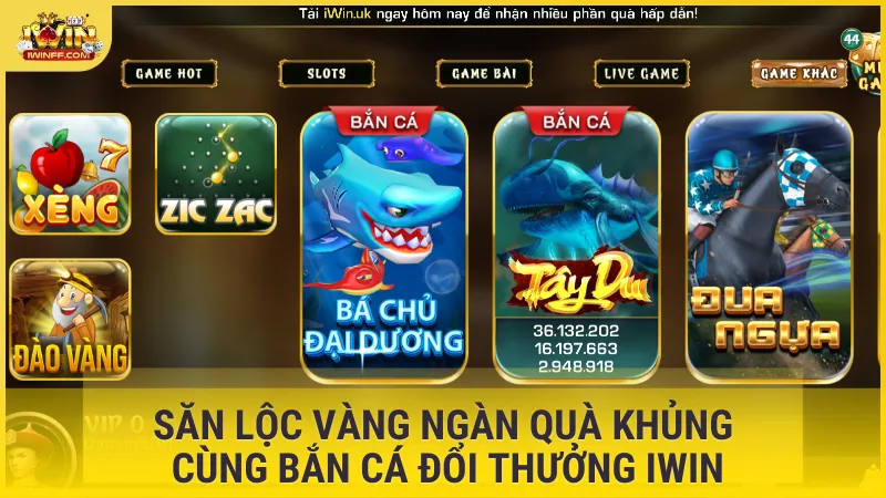 bắn cá đổi thưởng