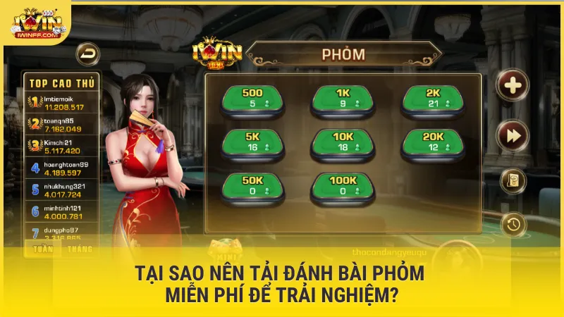 Tại sao nên tải đánh bài Phỏm miễn phí để trải nghiệm?